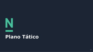 Plano Tático
29
 