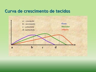 Curva de crescimento de tecidos
 