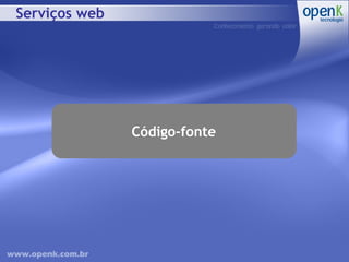 Serviços web Código-fonte 