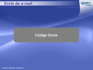 Envio de e-mail Código-fonte 
