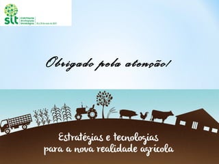 Obrigado pela atenção!
 