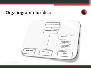 Organograma JurídicoCopyright Lara Selem 2009