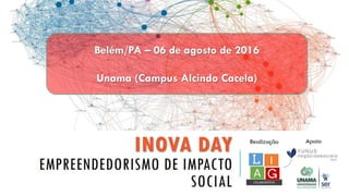 Inovação com Software usando a
metodologia Lean Startups
Adailton Magalhães Lima
adailton@ufpa.br
 