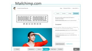 Mailchimp.com
 