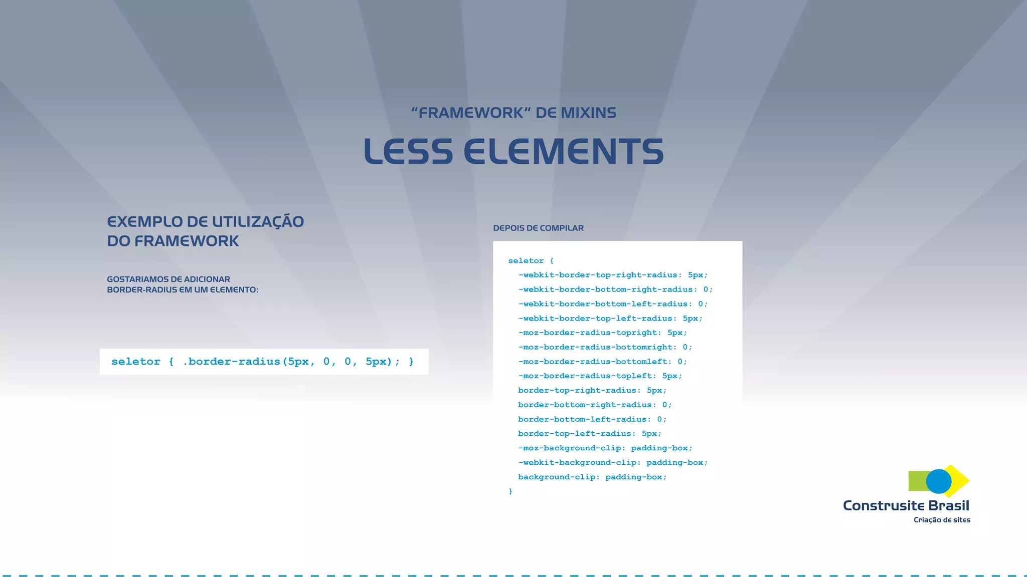 LESS CSS (Pré compiladores) Introdução LESS CSS (Pré compiladores) Introdução