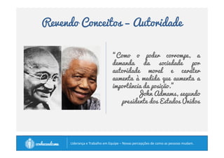 Revendo Conceitos – Gerenciamento 
Gerenciamento é o que fazemos. GGGeeerrreeennnccciiiaaammmeeennntttooo ééé ooo qqquuueee fffaaazzzeeemmmooosss... LLLLiiiiddddeeeerrrraaaannnnççççaaaa éééé oooo qqqquuuueeee 
ssssoooommmmoooossss.... 
		
 
