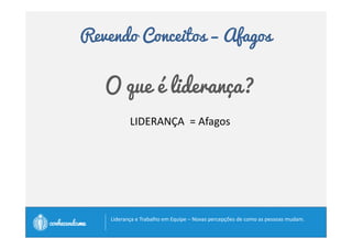 Revendo Conceitos – Amor em Ação 
“”Amor” é a palavra mais 
importante da língua inglesa... 
Espero que meus jogadores saibam 
que amo todos eles. 
Houve ocasiões em que não gostei 
deles. 
Houve ocasiões em que não gostei 
dos meus próprios filhos, mas isto 
nunca teve nada haver com meu 
amor por eles.” 
John Wooden 
		
 