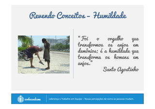 Revendo Conceitos – Compromisso 
“Há uma grande diferença 
entre estar envolvido e 
comprometer-se com algo. 
Da próxima vez que estiver 
comendo bacon com ovos, 
pense nisto: a galinha se 
envolveu, mas o porco 
comprometeu-se com o 
prato.” 
Um fazendeiro sábio 
		
 