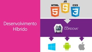 Desenvolvimento
Híbrido
 