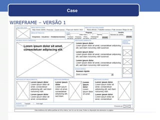 Case WIREFRAME – VERSÃO 1 