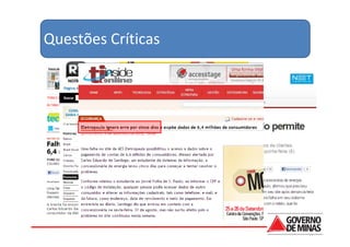 Questões Críticas
 