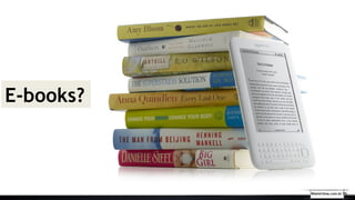 Transformações no Marketing - Era Digital
Walmirlima.com.br V5
E-books?
 