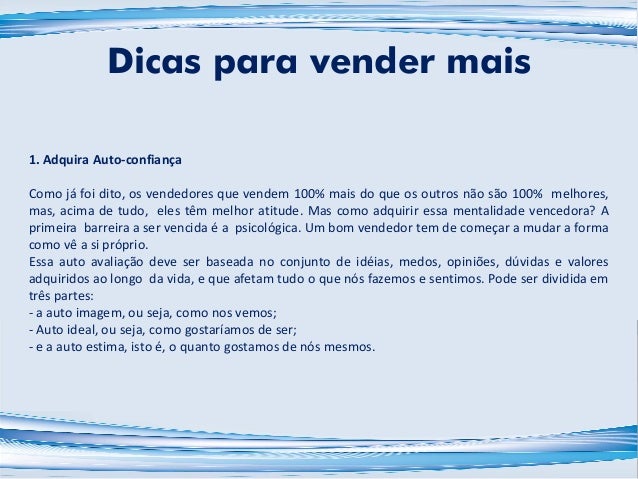 Como ser um bom vendedor em 5 Passos (Comprovados)