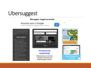 Ubersuggest 
 