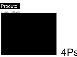 ProdutoTudo o que se refere ao produto ou serviço em si:Variedade de produtos       	O produtovaiapresentarumavariedade?