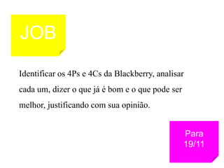 Canais 	Quais serão os canais de distribuição?Locais               	Onde o produto será vendido?Estoque	Como será o sistema de estoque?Transporte	Como os produtos serão transportados?Praça (distribuição)4Ps