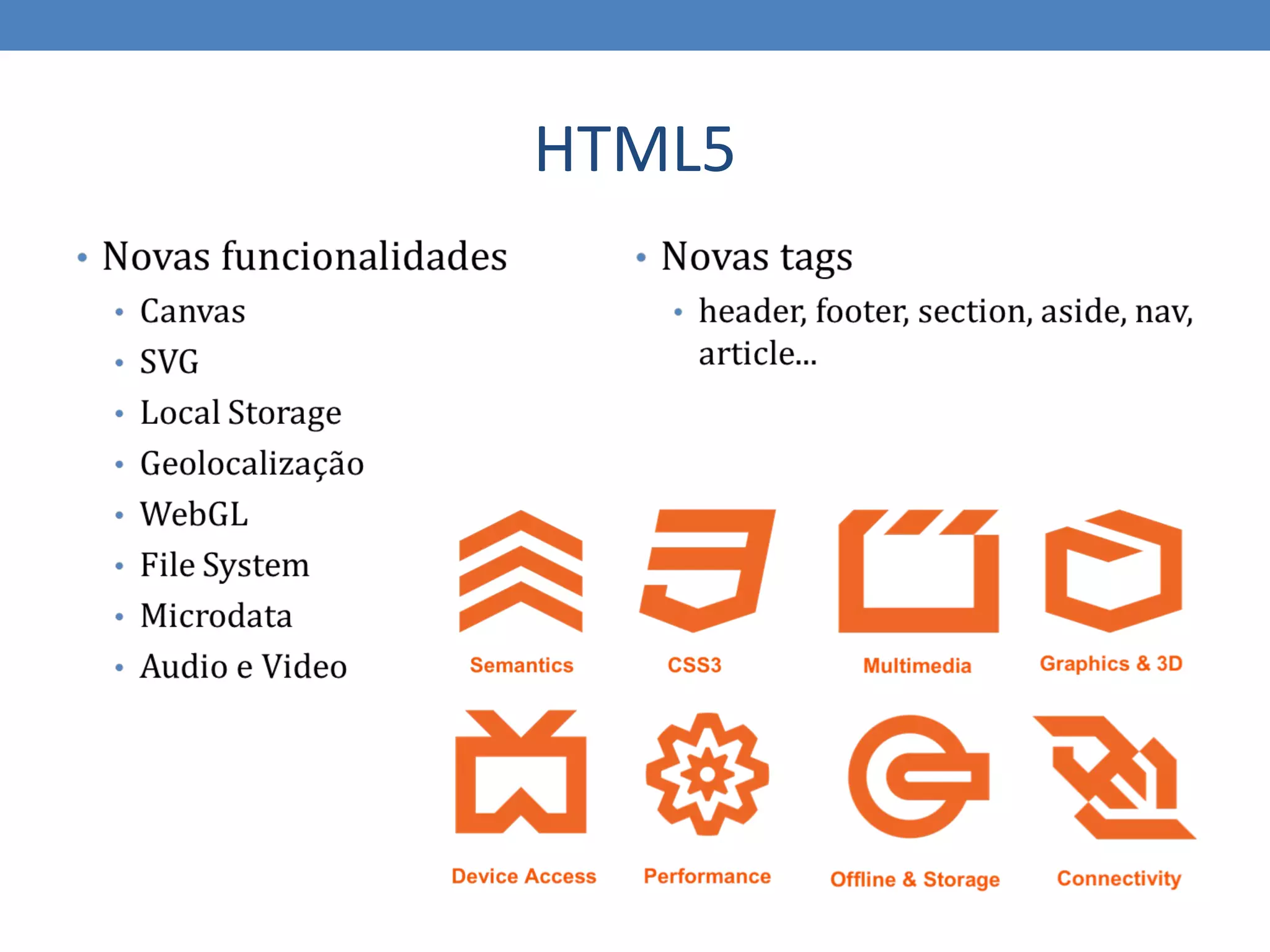 HTML5
 