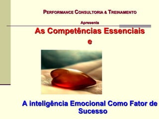 PERFORMANCE CONSULTORIA & TREINAMENTO Apresenta As Competências Essenciais e A inteligência Emocional Como Fator de Sucesso 