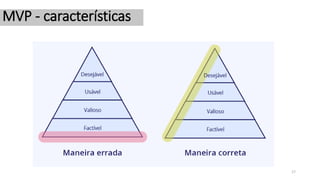 17
MVP - características
 