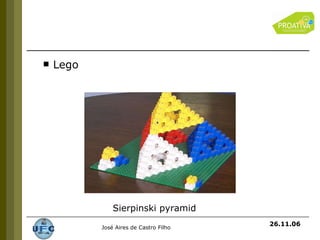 Lego 26.11.06 Sierpinski pyramid  