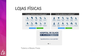 LOJAS FÍSICAS 
Totens e Bases Fixas 
 