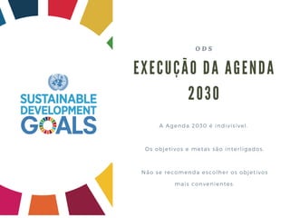 Agenda 2030 e os ODS | PDF