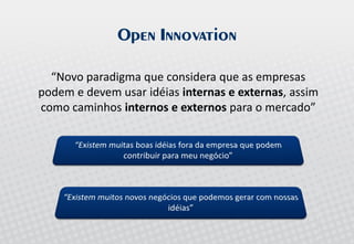 Palestra Open Innovation - Allagi - Maio 2008 - Inovação Aberta no Brasil