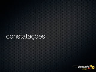 constatações
 