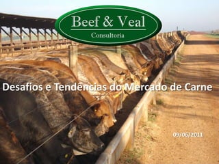 1 Desafios e Tendências do Mercado de Carne  09/06/2011 
