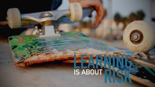 LEARNING
RISKIS ABOUT
 