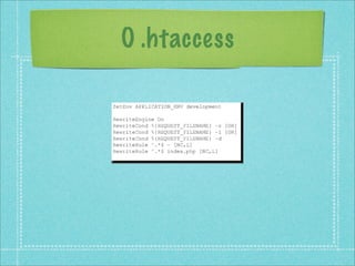 O .htaccess
 