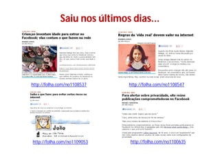 Saiu nos últimos dias...




http://folha.com/no1108537   http://folha.com/no1108547




http://folha.com/no1109053   http://folha.com/no1100635
 