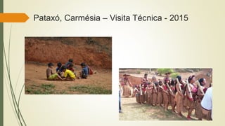 Pataxó, Carmésia – Visita Técnica - 2015
 