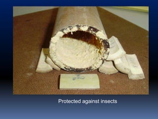 Protected against insects
 