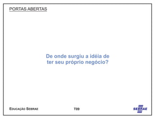 Palestra Próprio Módulo I - Portas Abertas