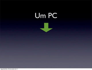 Um PC




segunda-feira, 24 de outubro de 11
 