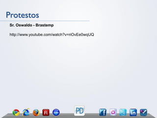 Protestos
 Sr. Oswaldo - Brastemp

 http://www.youtube.com/watch?v=riOvEe0wqUQ
 