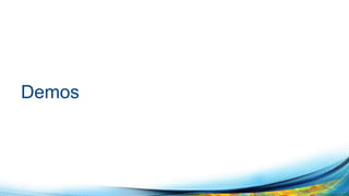 Demos 
 
