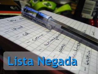 Lista Negada 