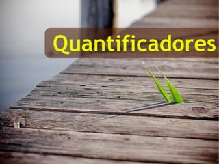Quantificadores 