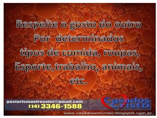 Palestra resolução de conflitos conjugais slides