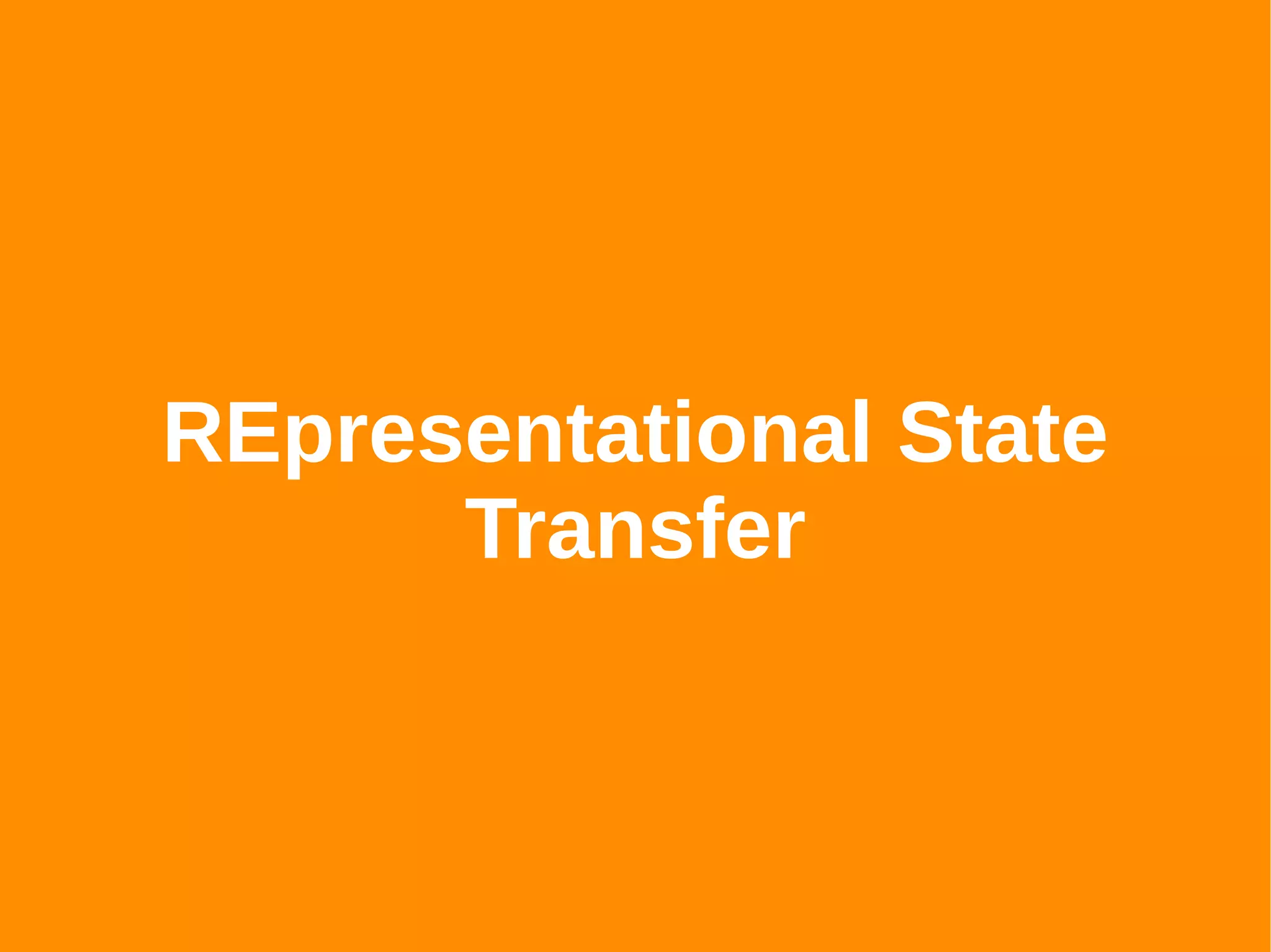 RESTful Web Services