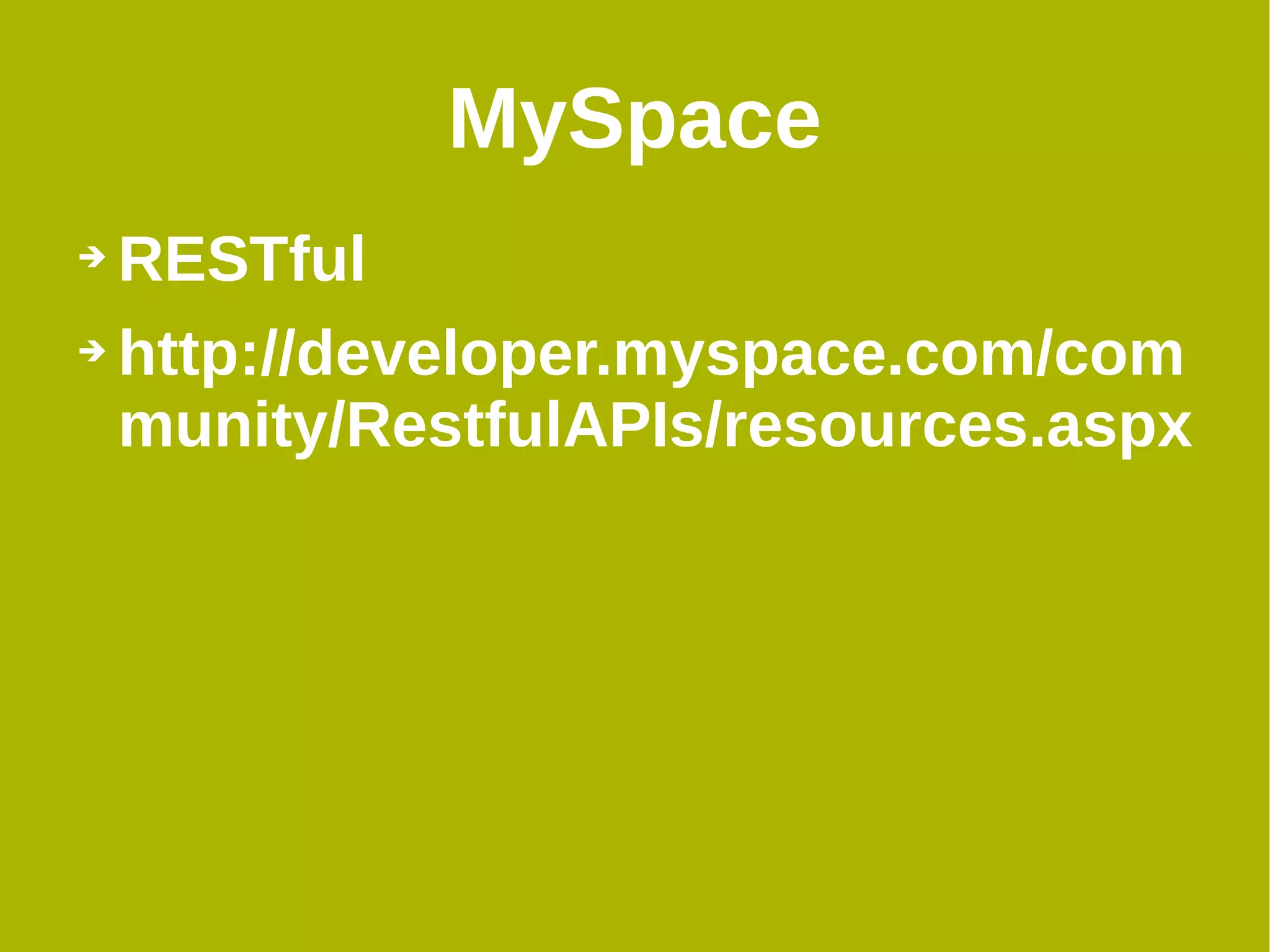 RESTful Web Services