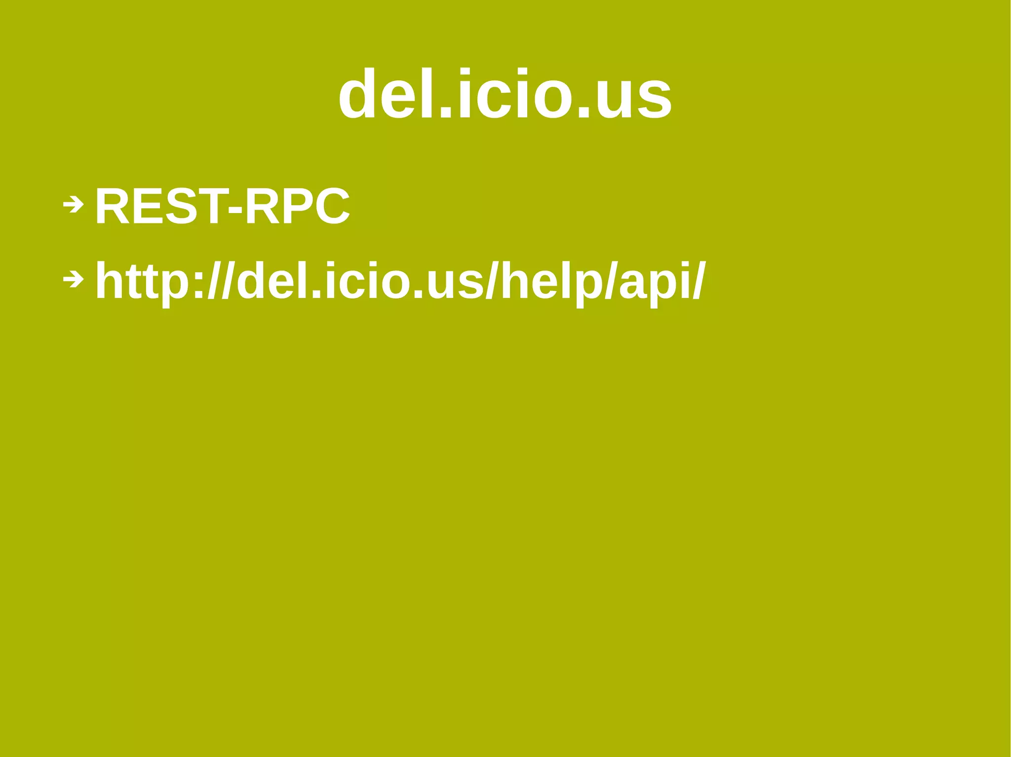 RESTful Web Services