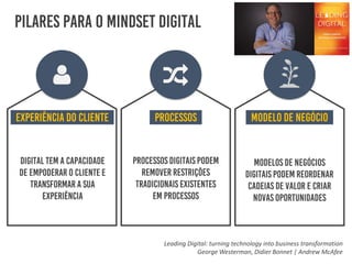 Leading Digital: turning technology into business transformation
George Westerman, Didier Bonnet | Andrew McAfee
 