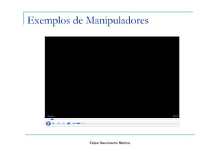 Exemplos de Manipuladores




            Felipe Nascimento Martins
 