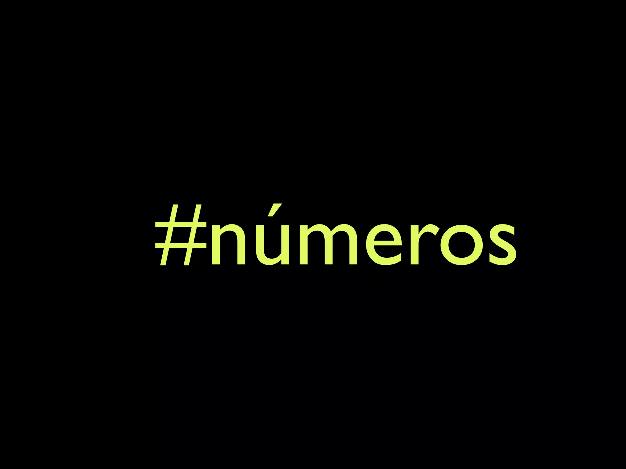 #números 