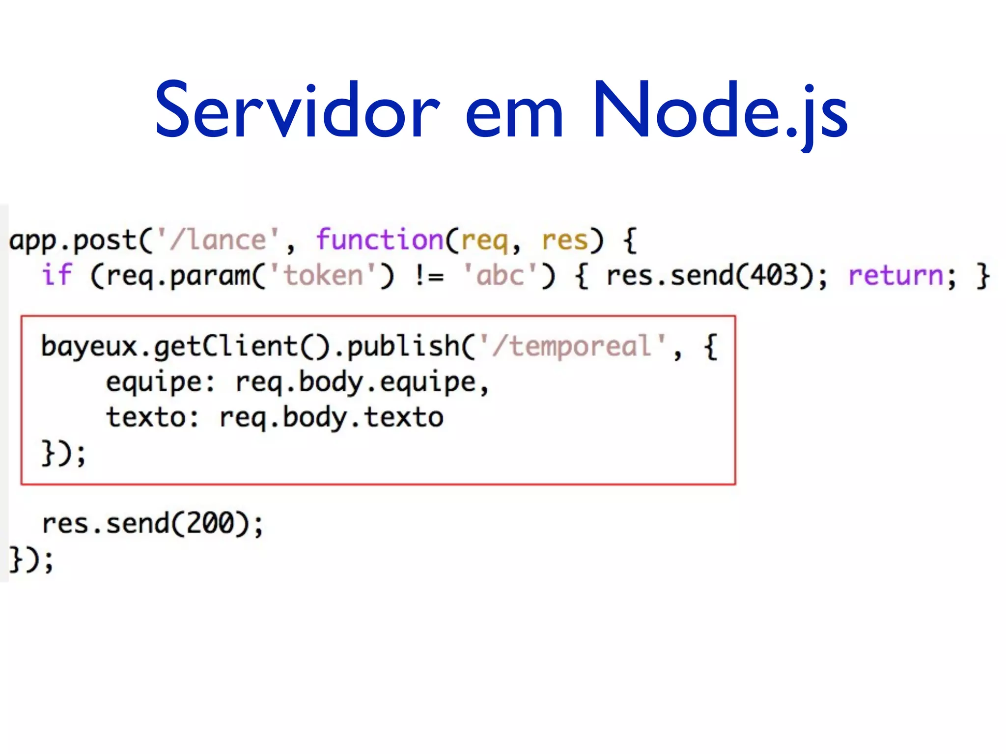 Servidor em Node.js 