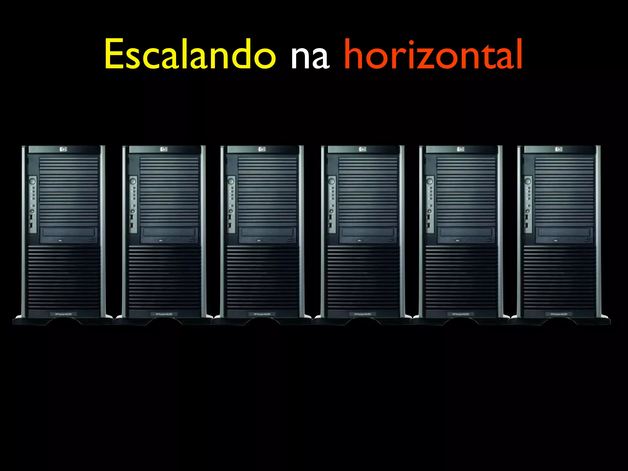 Escalando na horizontal 