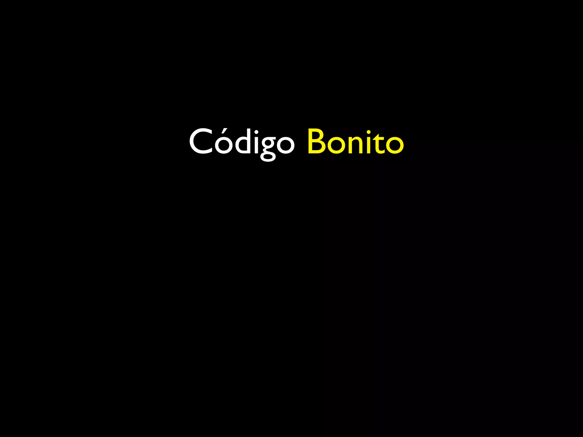 Código Bonito 